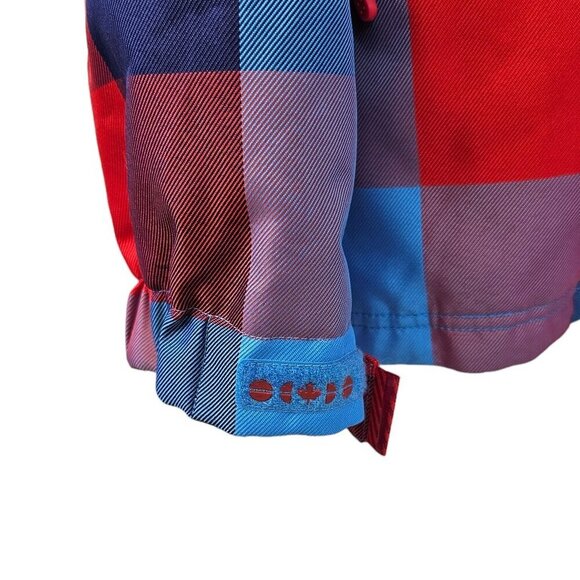 Westbeach Mens Snowboarding Jacket Size Small Plaid Skiing Winter Snow  West 49 - Picture 5 of 11